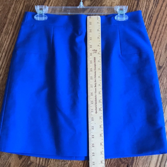 Blue J Crew pencil skirt - Picture 4 of 4